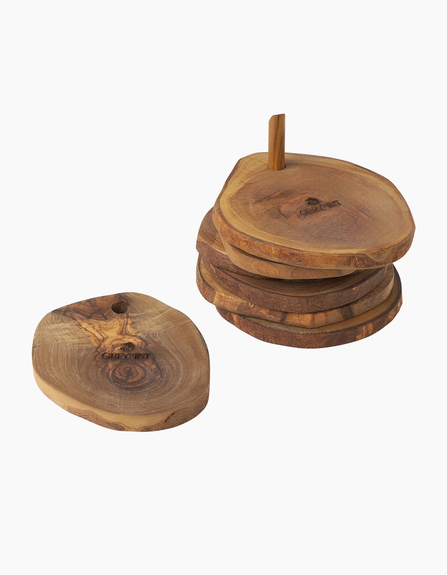 YAYA Olive Wood Coasters
