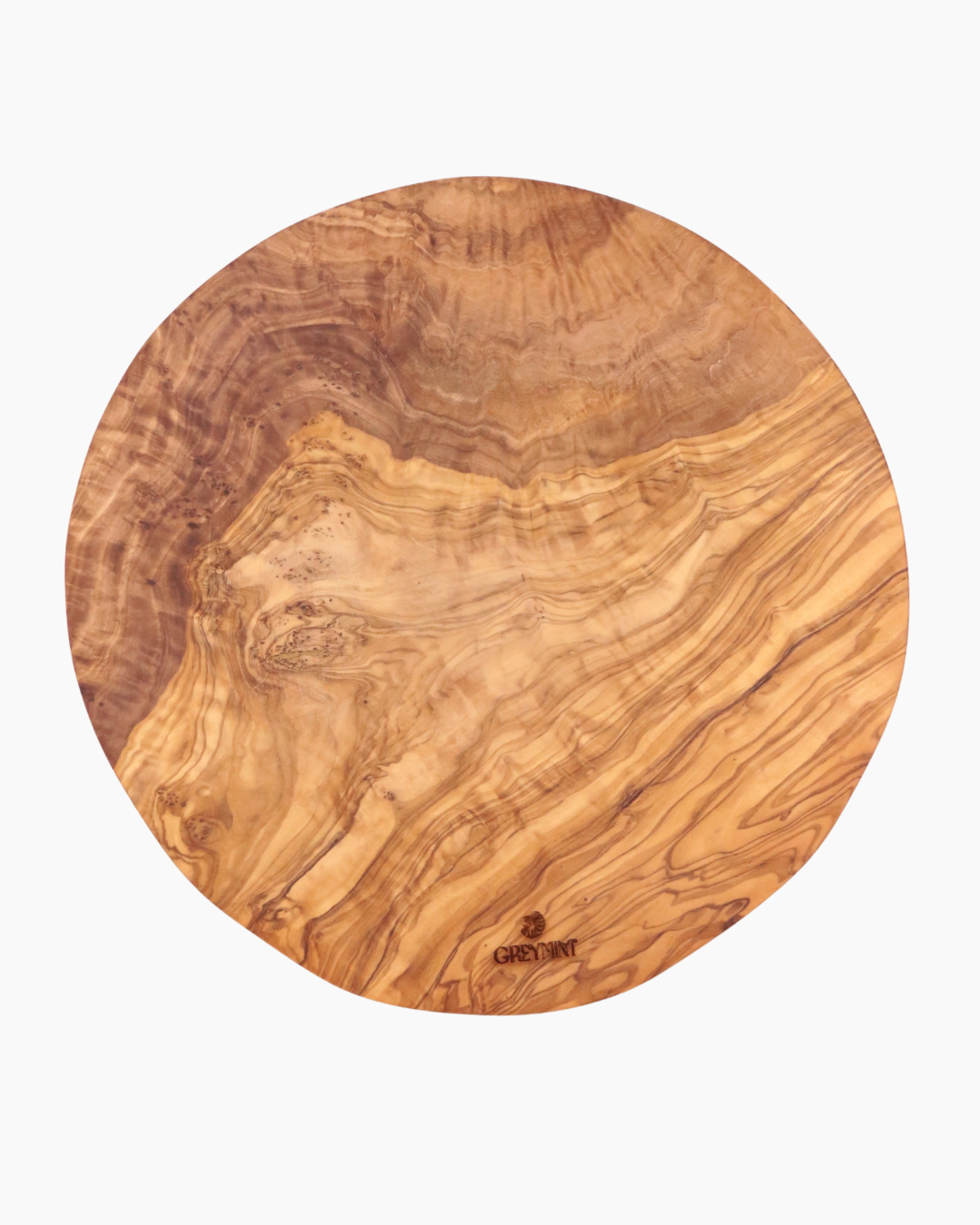 Tabla redonda de madera de olivo YAYA