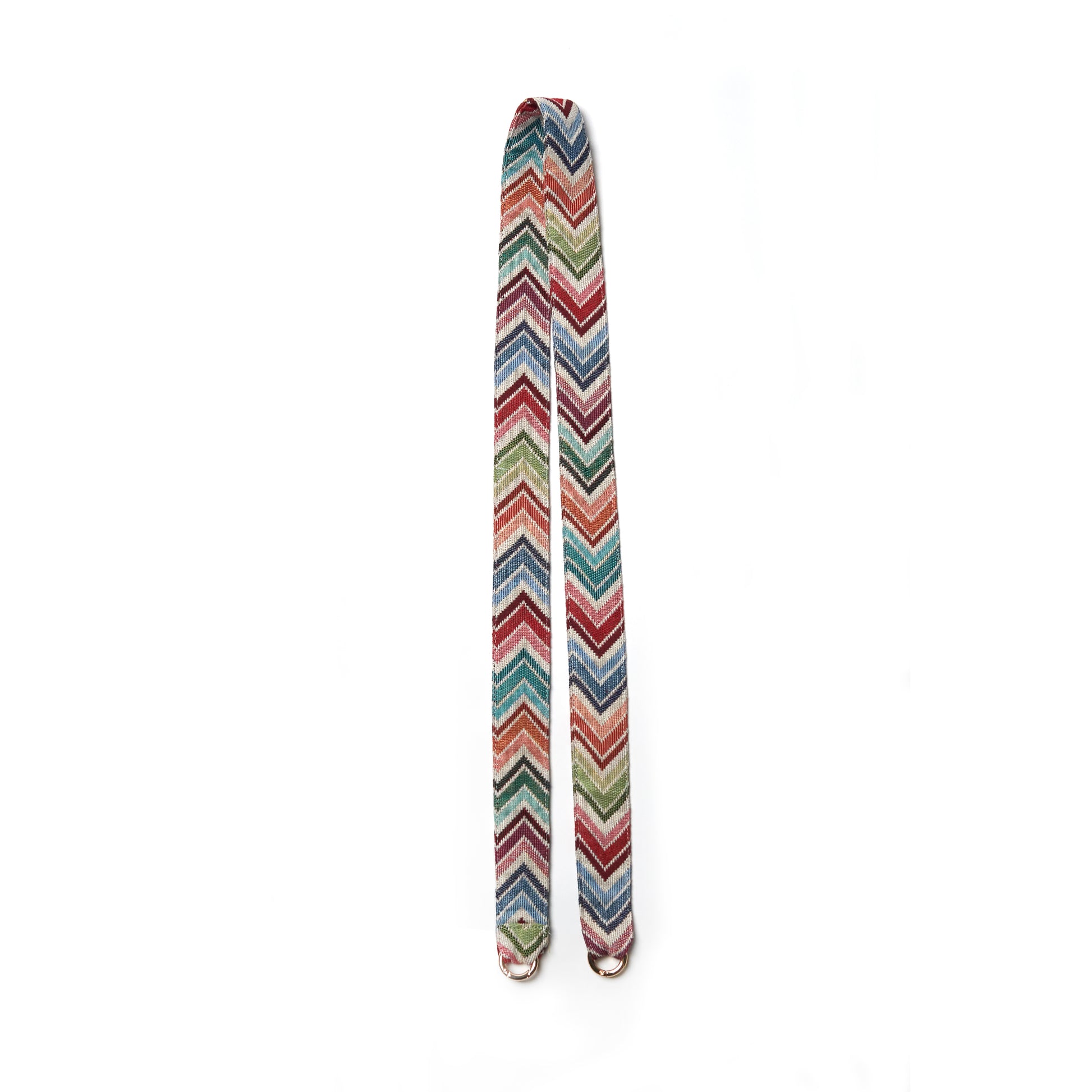 colorful phone strap made from recycled material