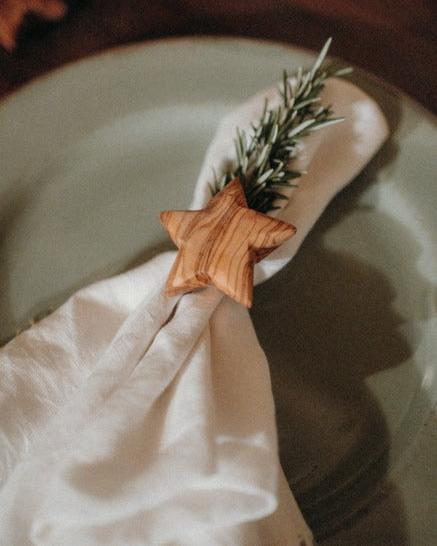 YAYA Zeytin Ağacı Yıldız Peçetelik