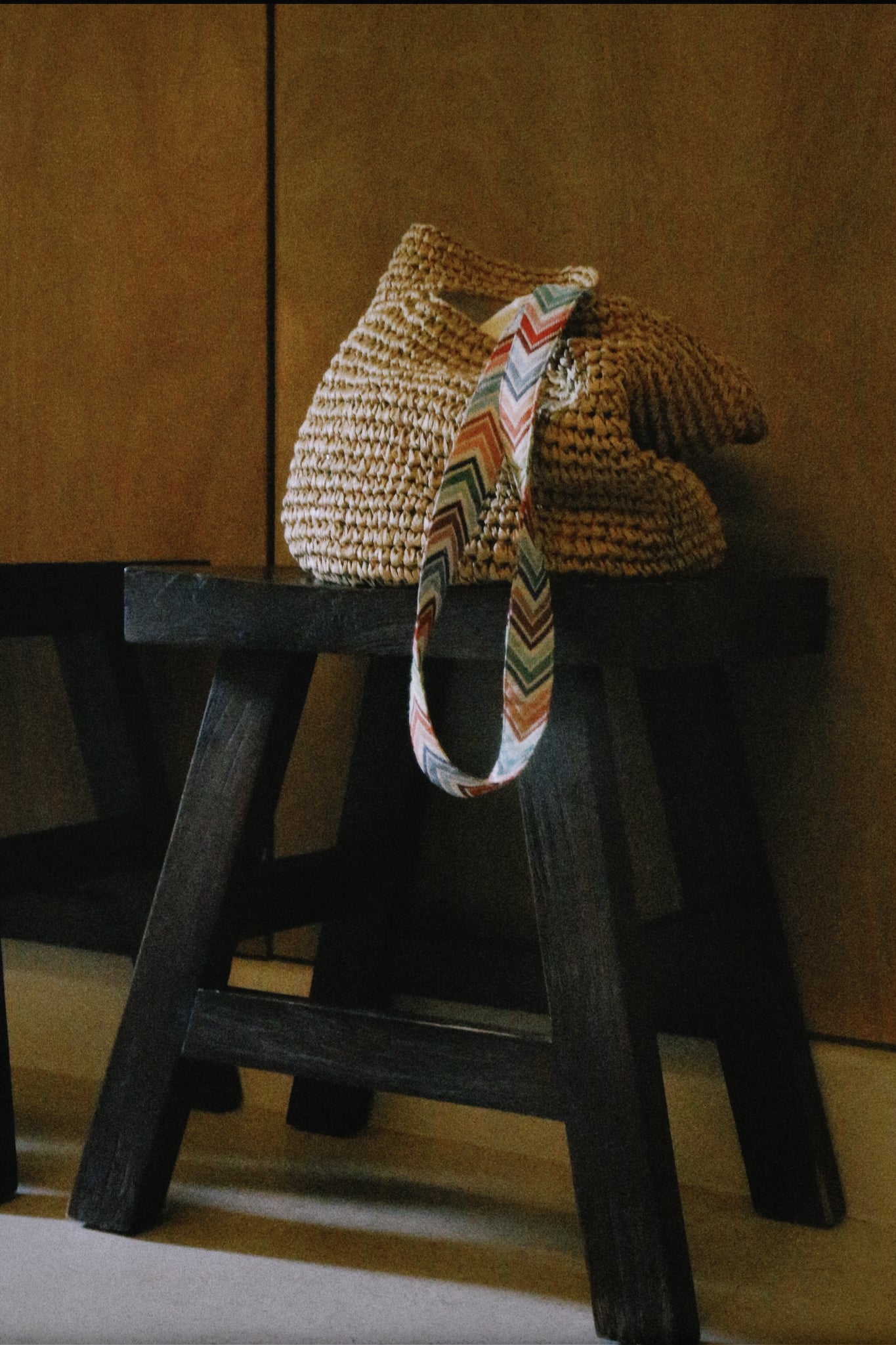 colorful phone strap in pink blue red purple and green