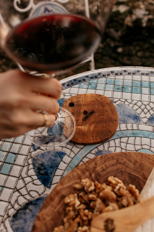 YAYA Olive Wood Coasters