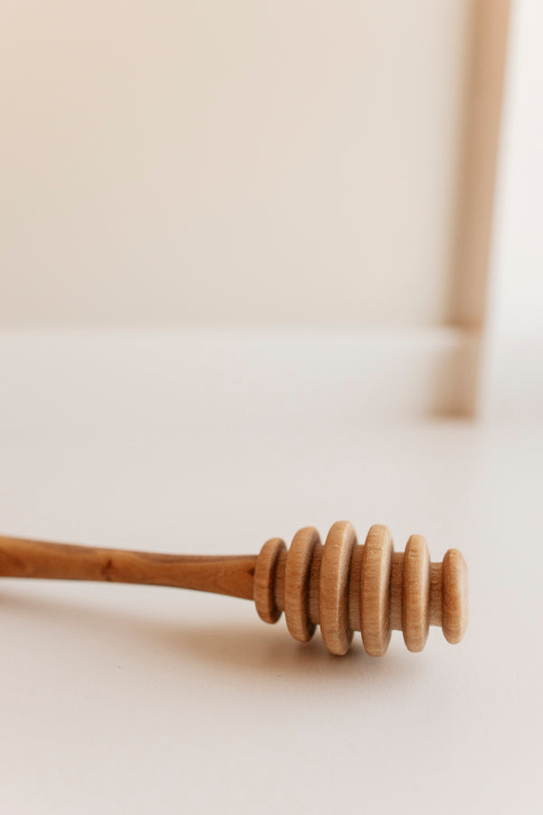 YAYA Olive Wood Honey Drizzler