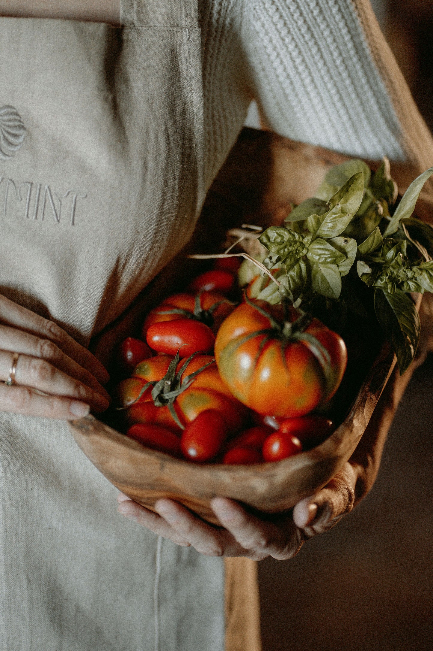 YAYA Olive Wood Wonky Bowl