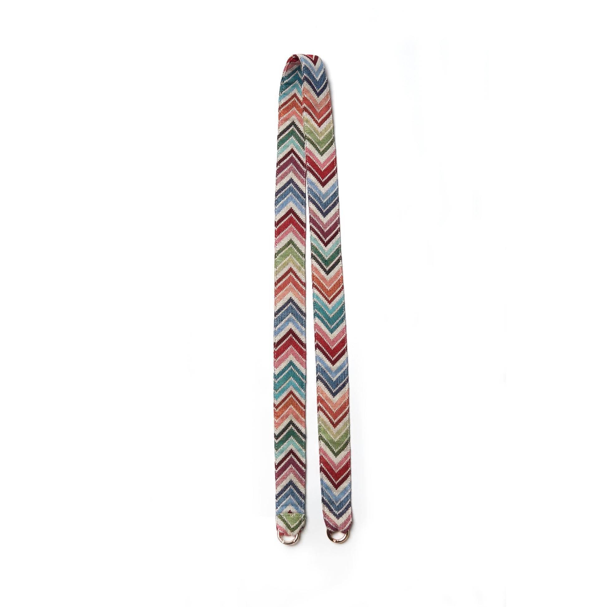 colorful phone strap made from recycled material 