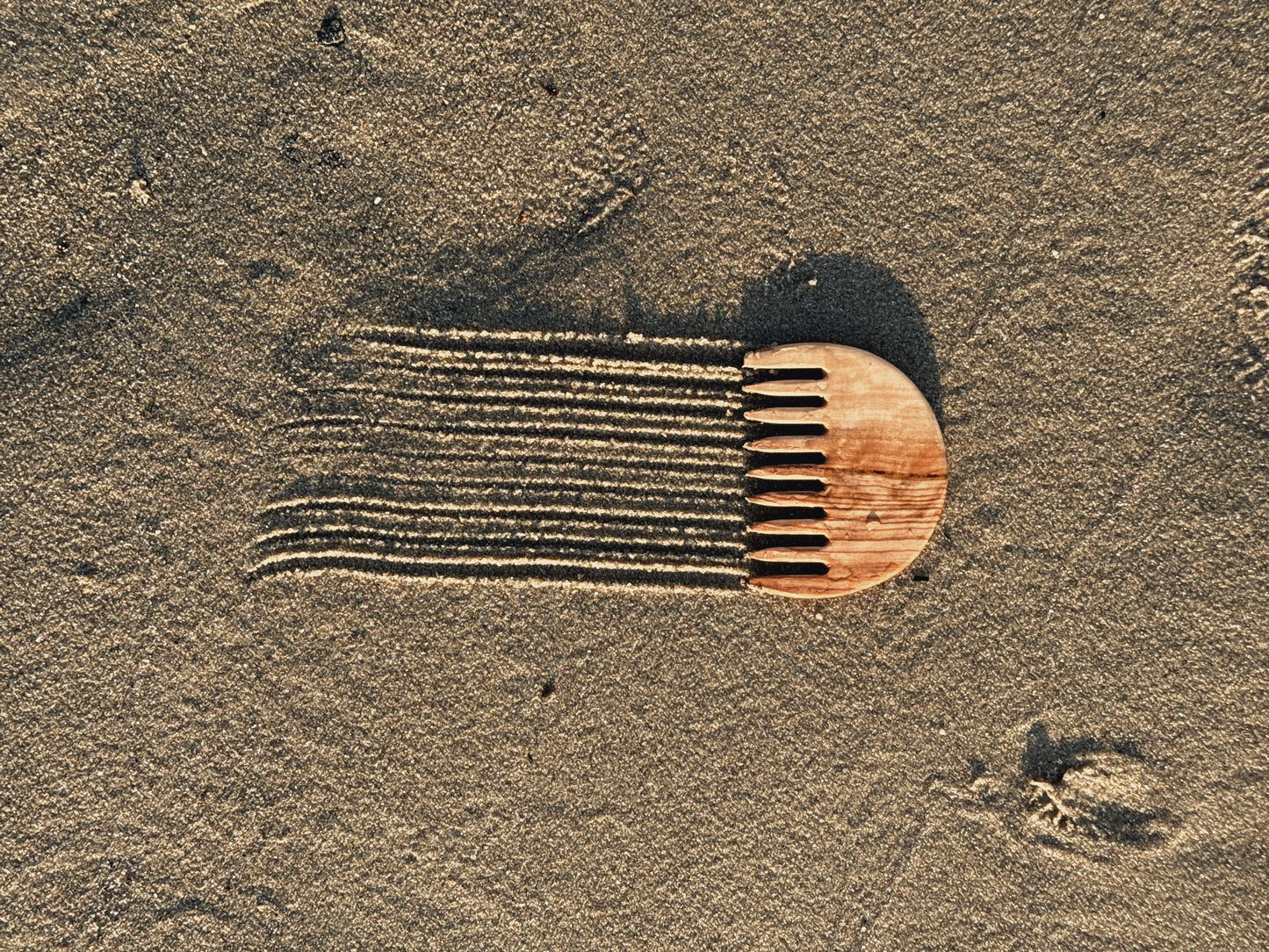 Olive Wood Wide-Tooth Comb